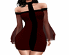 Red-Black Dress