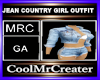 JEAN COUNTRY GIRL OUTFIT