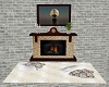 White Moon Fireplace
