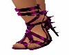 MAUVE SPIKE HEELS