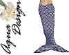 Multi-tone Mermaid Tail