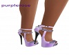 amy lt.purple heels
