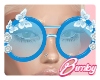 Blue Glam Sunglasses