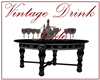 [BM]Vintage Drinks Table