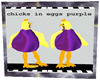 couples chick n eggs pur