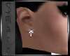 S: Cross earrings