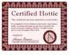 Certified Hottie (R)