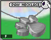 ~DC) Paw Necklace F