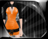 Shine - Orange Dress
