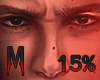 M. Angry Eyebrows 15%
