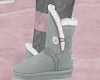 lala boots gray