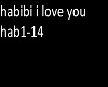 habibi i love you