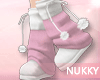 !N Kitty Boots Pink