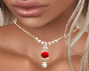 Dainty Necklace RED
