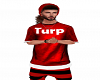 Turp top red wht