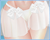∮ White Bow Skirt