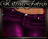 KF~Purple Leather Pants