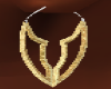 Gold Demon Earrings