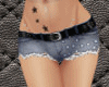 ^HB^ Jeanne Denim Shorts