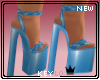 K. Dreamy Blue Heels