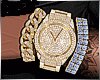 Ice Gold Mens Watch