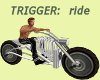 Animated Bone Motorcycle