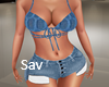 Short Set-Blue