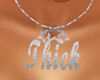 (SC)3D Thick Necklace