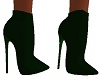 Green two tone boots