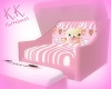 Pink Kawaii Canopy Bed