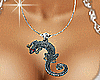 Lizard Diamond Necklace