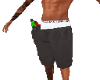 green trap shorts