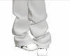 White Baggy Sweatpants