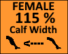 Calf Scaler 115% Female