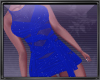Cobalt SparkleWrap Dress
