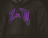 Purple Logo Hoodie
