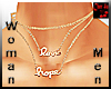 Hope  Love Necklace W/M