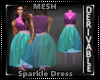 Sparkle Party Dress Mesh
