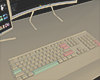 ! #keyboard white girl
