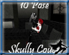 *WD 10 Pose Skully Couch