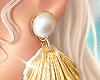 Gold Shell Earrings v02