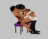 Purple Kissing stool