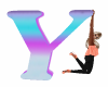The Letter  Y with pose
