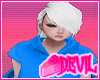 |Devil| Baby blue hoodie
