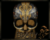 [B]pirate skull wal lamp