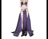purple sexy dress