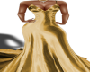Wedding golden dress
