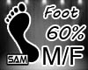 Foot Scale 60% M/F