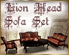 Lion Head Sofa Set