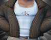 CK Fur Coat/Tank [BROWN]